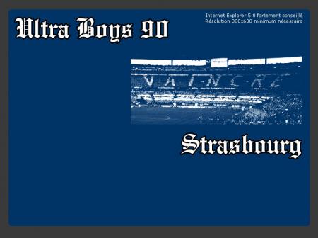 le kop de strasbourg au stade de france